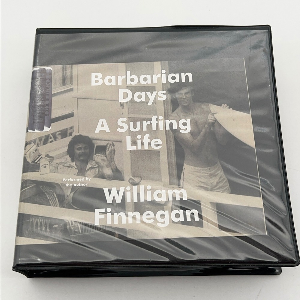 Barbarian Days A Surfing Life William‎ Finnegan Audiobook 15 CD Set Unabridged